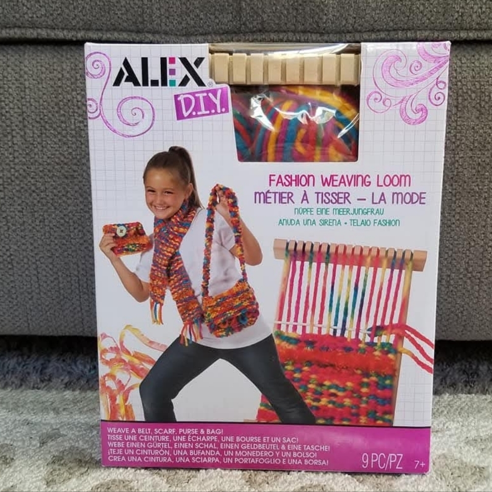 Alex D.I.Y. Fashion Weaving Loom
